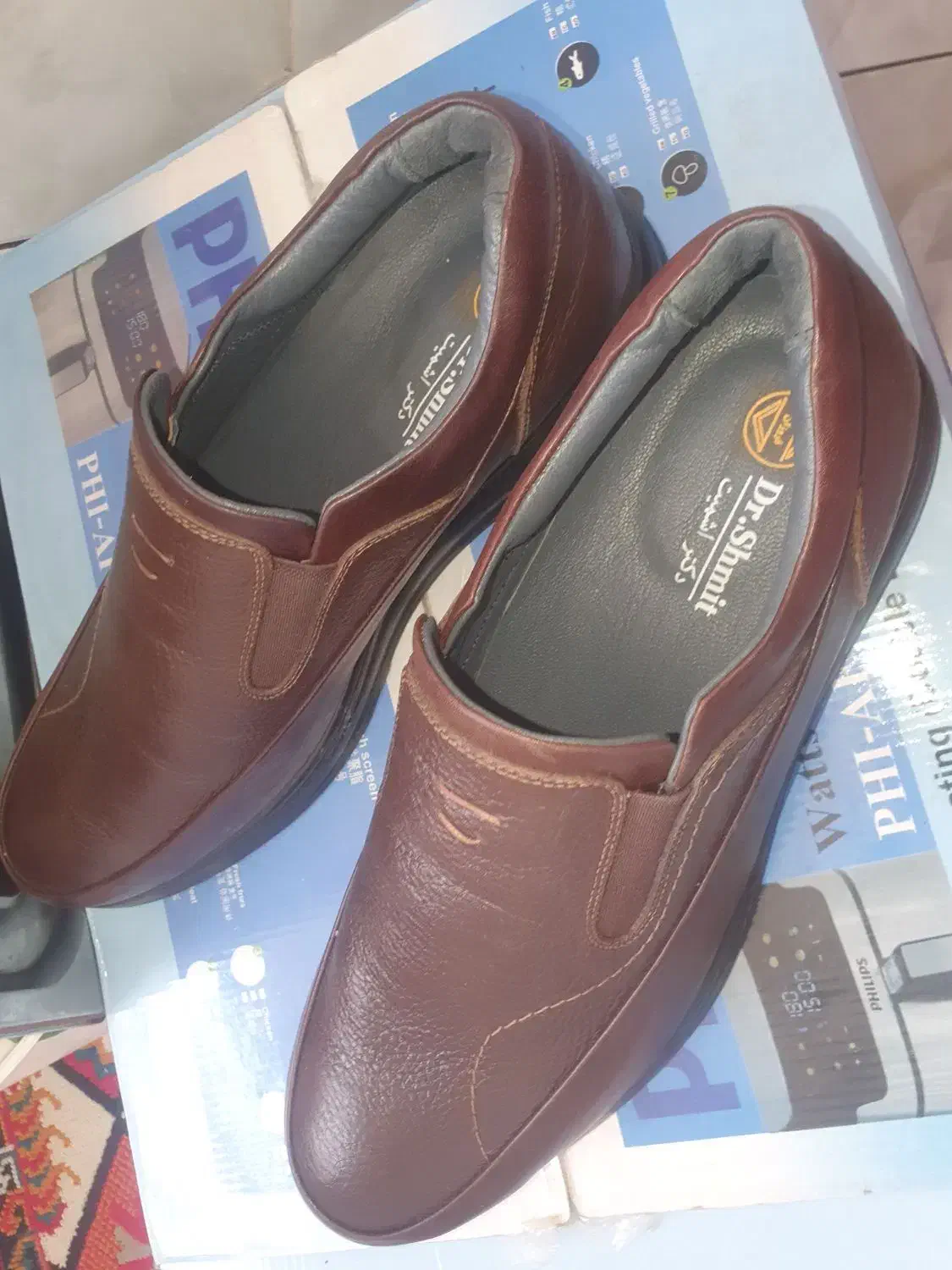 کفش طبی تمام چرم|کیف، کفش، کمربند|آران و بیدگل, |دیوار