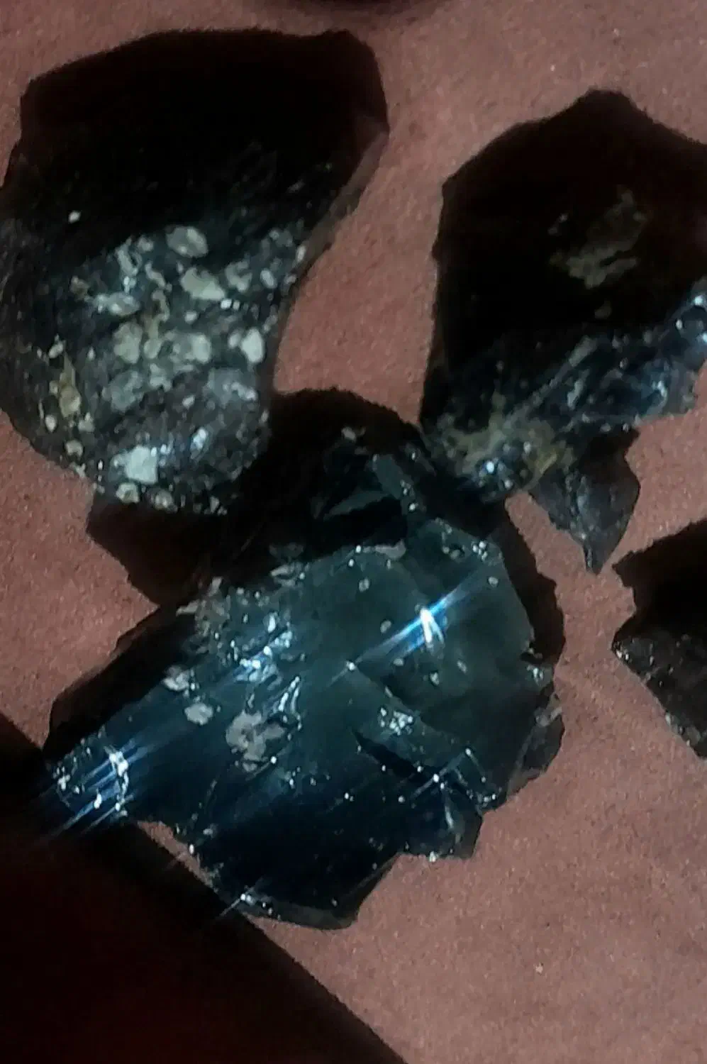 سنگ ایسیدین طبیعی خمهره اصل سنگ فسیلی سنگ خون|جواهرات|رشت, احمد گوراب|دیوار