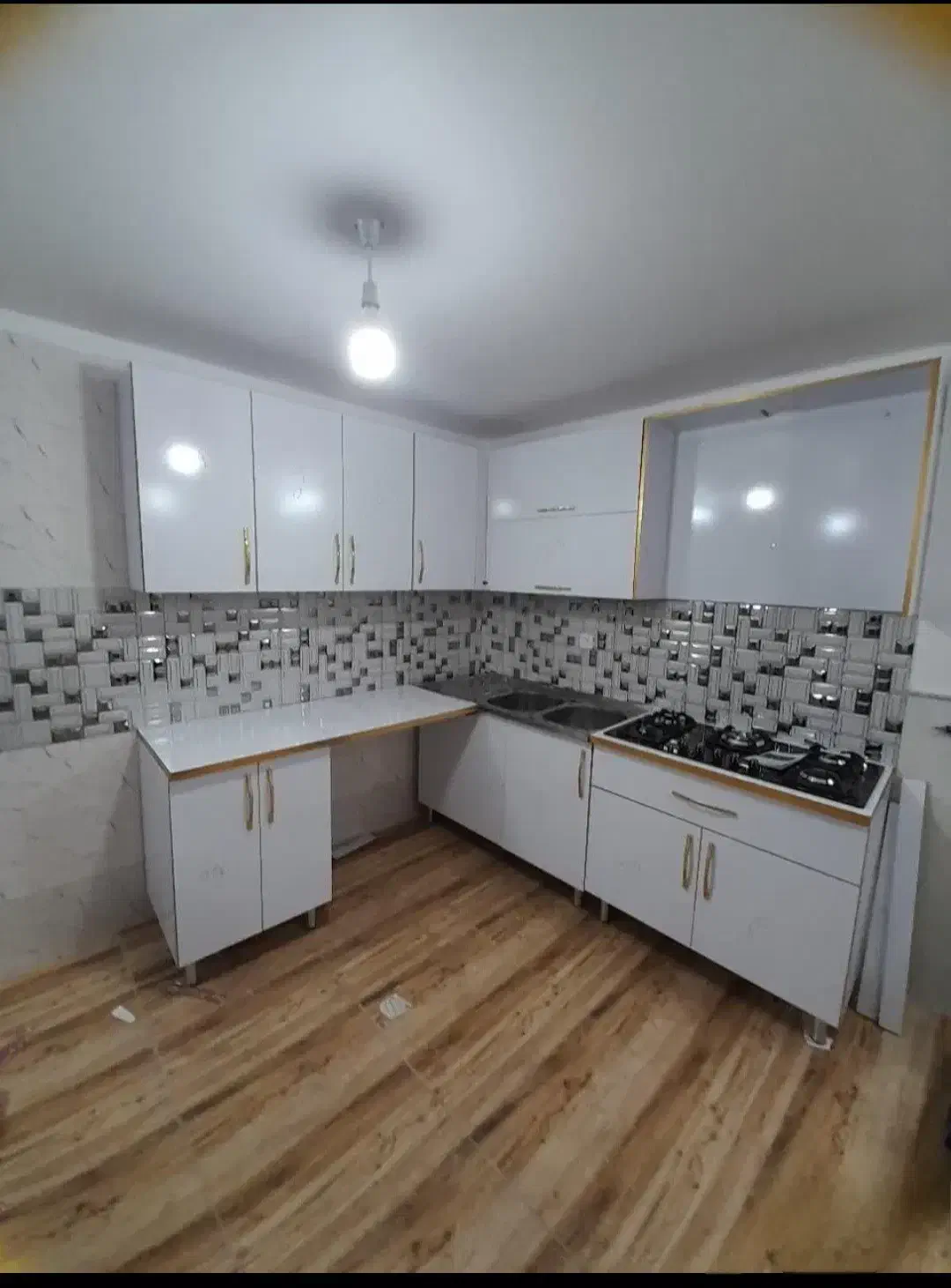 کابینت تمام چوب  رنگ متنوع طرح سنگی|مصالح و تجهیزات ساختمان|نهاوند, |دیوار