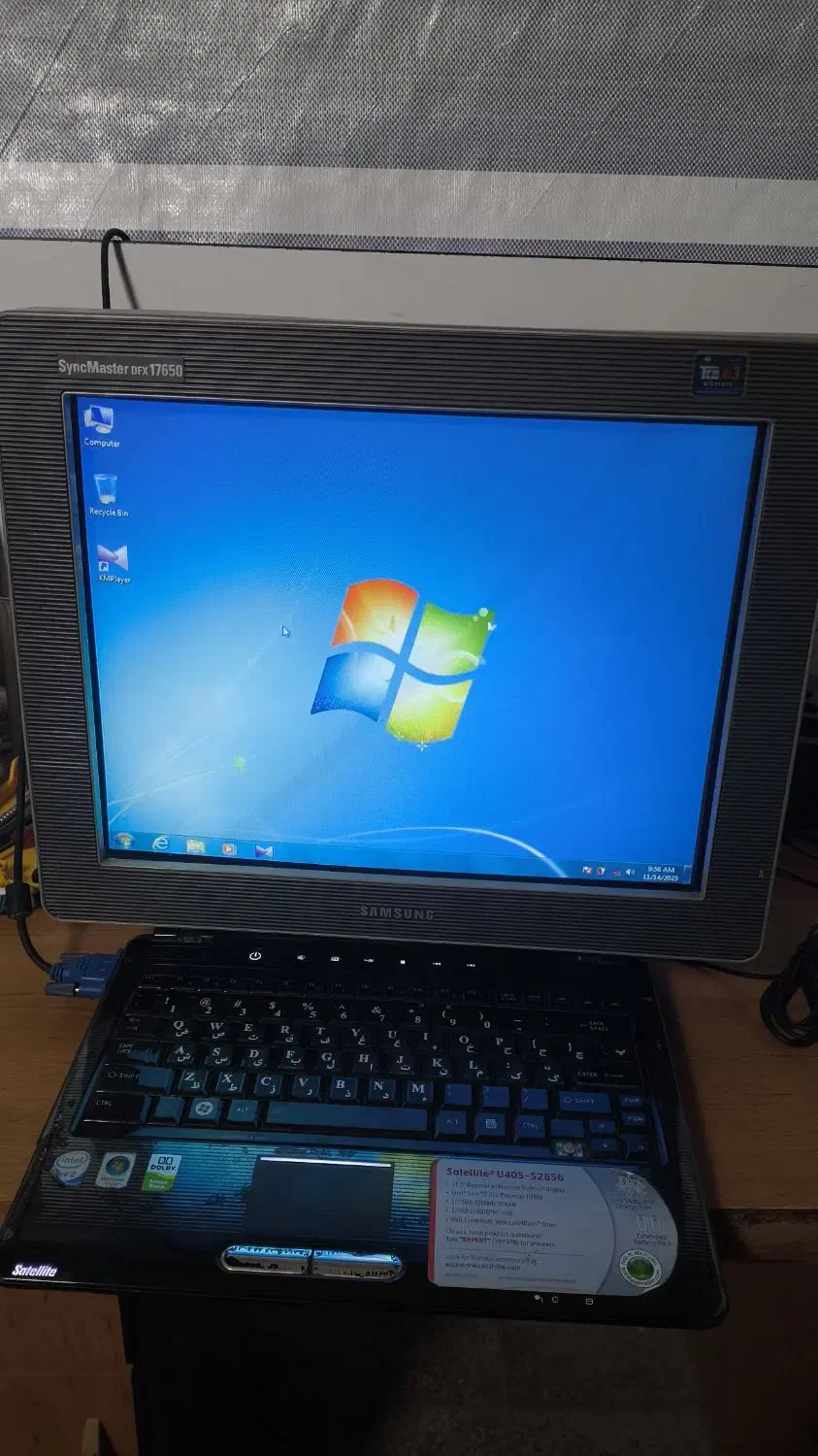 مانیتور سامسونگ و لپتاپ|رایانه همراه|گنبد کاووس, |دیوار