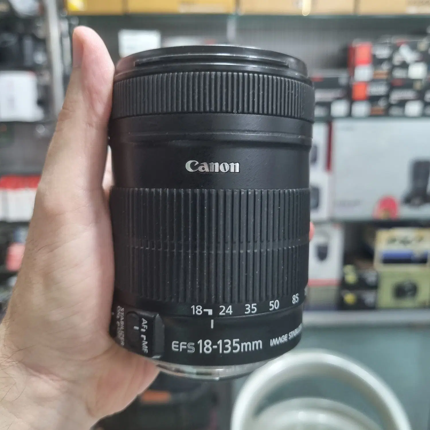 canon 18-135 is|دوربین عکاسی و فیلمبرداری|تهران, چوب تراش|دیوار