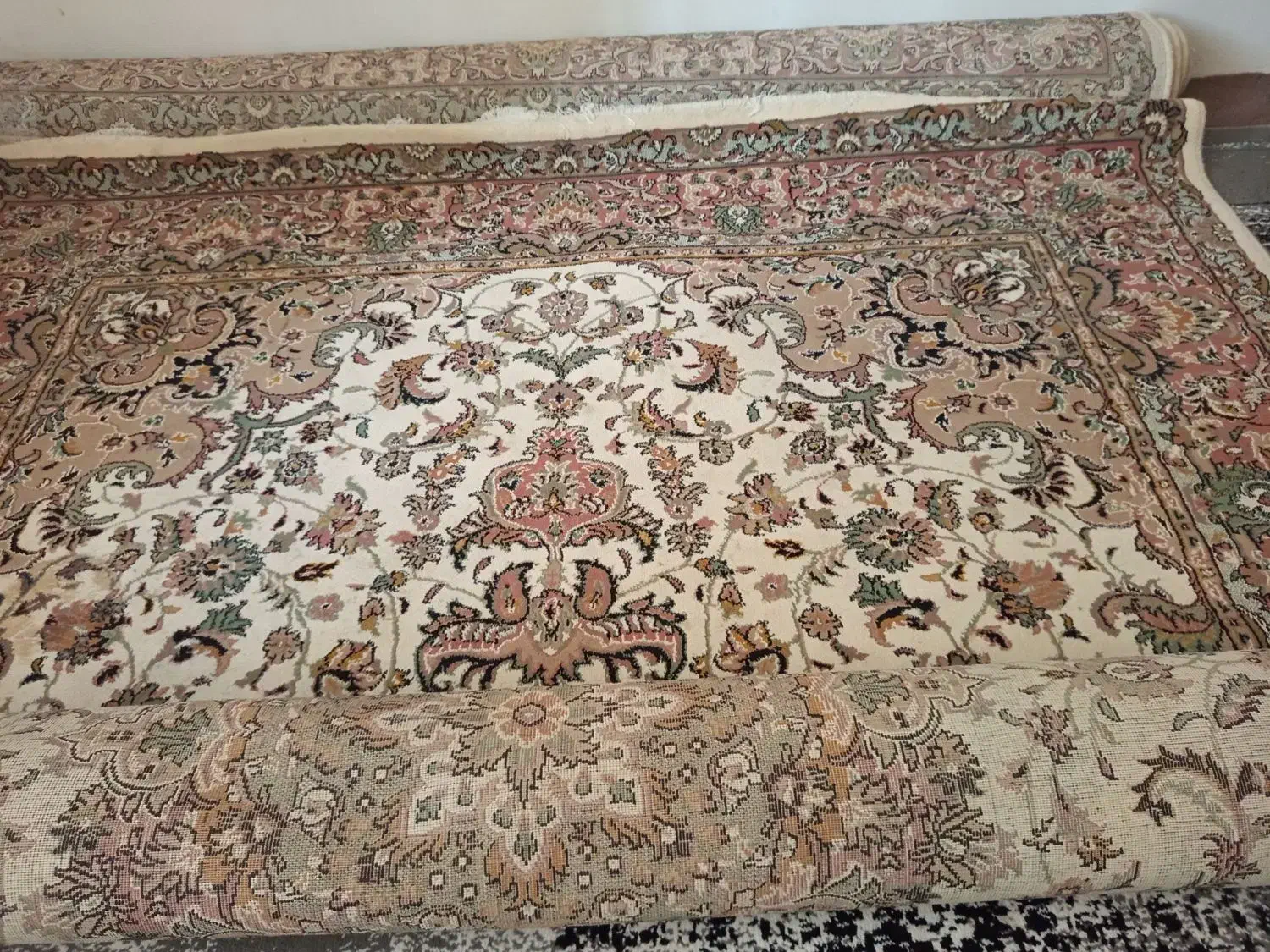 فرش ۹متری تمیز|فرش|پیشوا, |دیوار