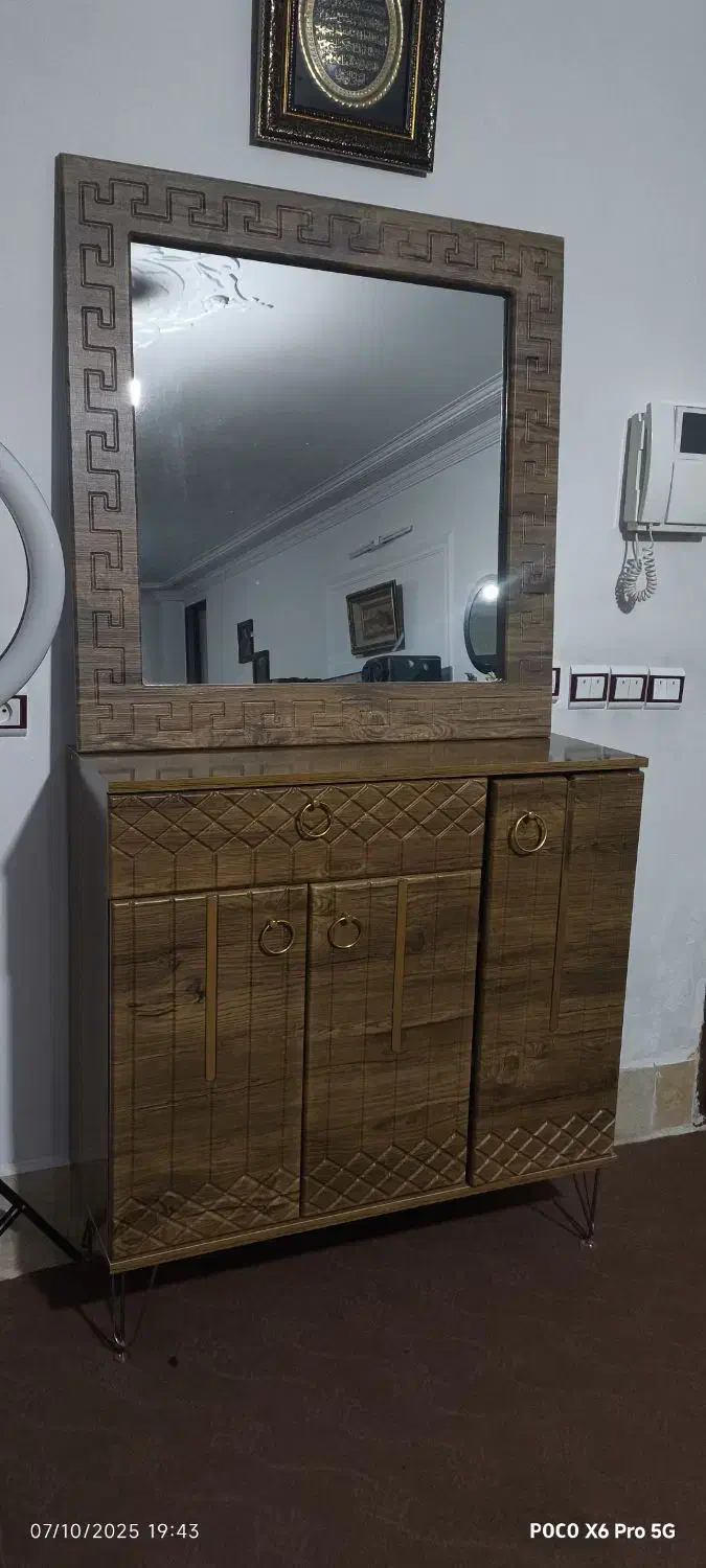 کنسول/جاکفشی|جاکفشی، کمد، دراور|سلماس, |دیوار