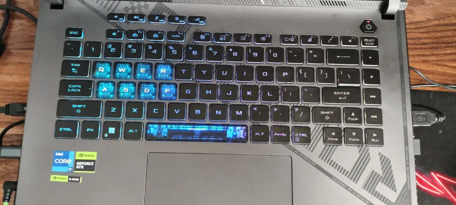 لبتاب راگ استریکس ار تی ایکس 4060 گیمنیگ|رایانه همراه|تهران, ایران|دیوار