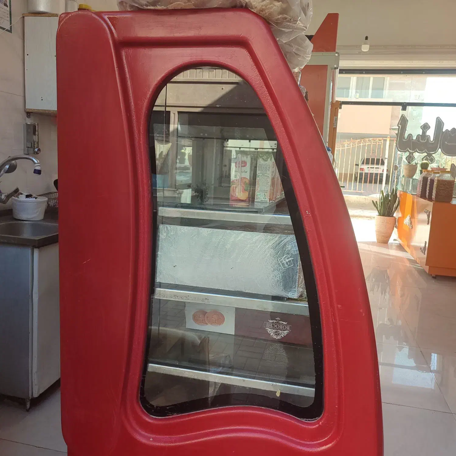 یخچال ویترینی الکترو استیل|فروشگاه و مغازه|گلبهار, شهر جدید گلبهار|دیوار