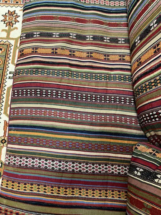 جاجیم و دو پشتی دستبافت قدیمی|گلیم، جاجیم، گبه|تهران, طرشت|دیوار