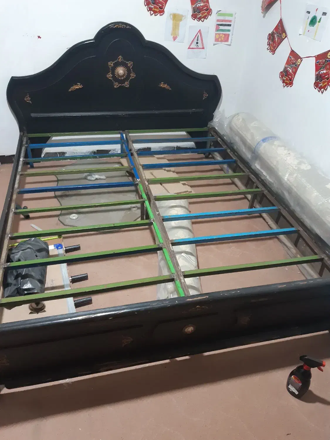 تخت خواب دونفره|تخت و سرویس خواب|شریفآباد, |دیوار