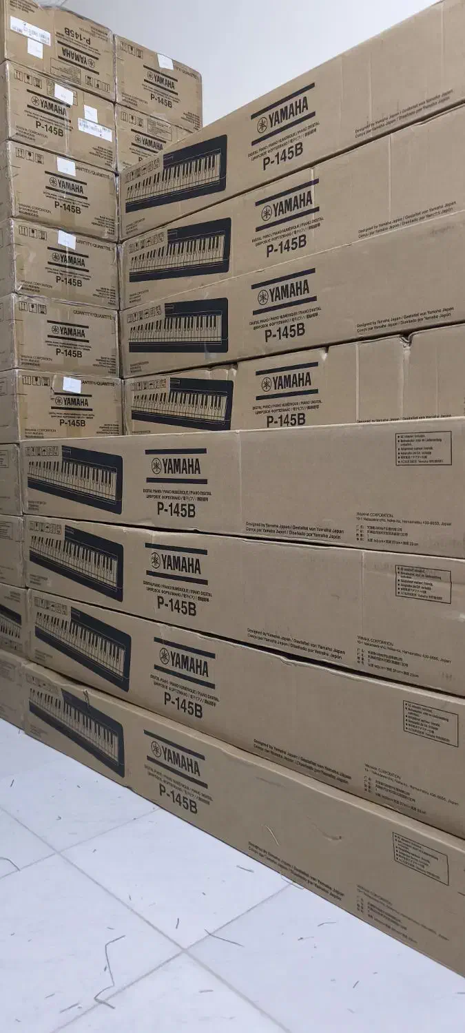 پیانو یاماها P-145 B نو و آکبند|پیانو، کیبورد، آکاردئون|اهواز, گلستان|دیوار
