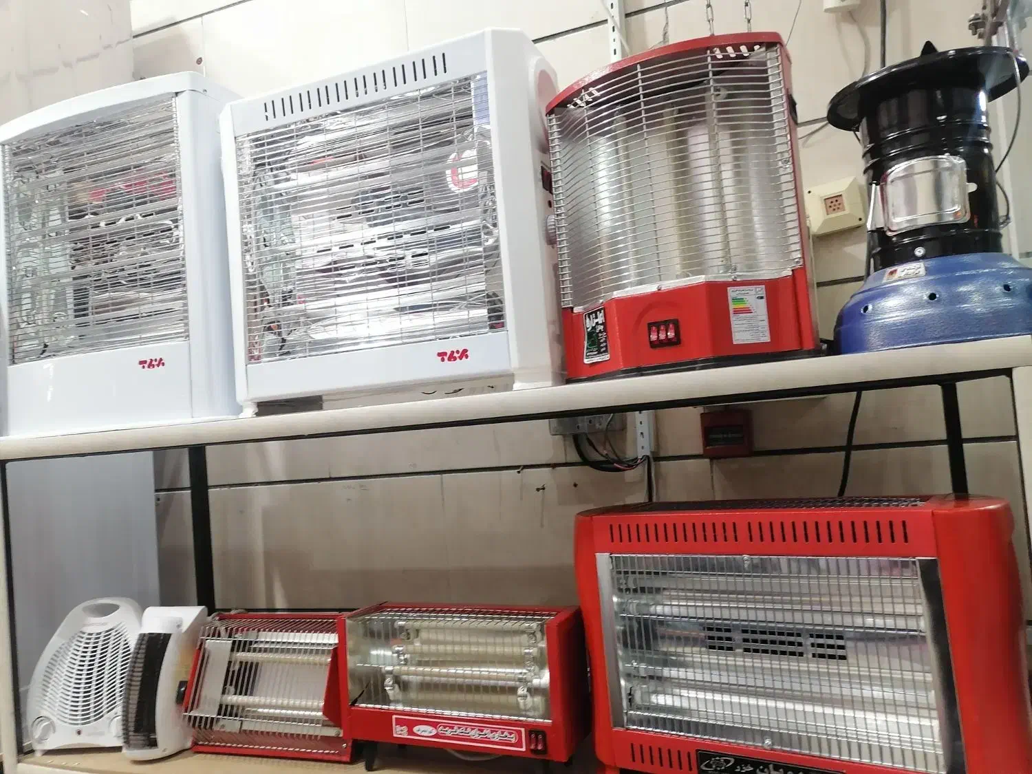 هیتر برقی ساده و فن دار|بخاری، هیتر، شومینه|شیراز, شهرک سراج‎|دیوار