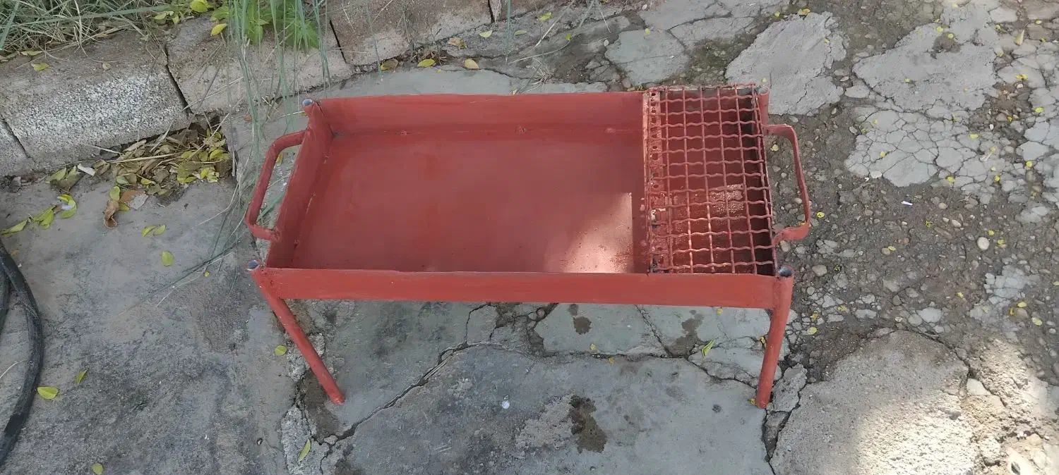 منقل کباب ورق ۳ میل|ظروف پخت‌وپز|مسجد سلیمان, |دیوار