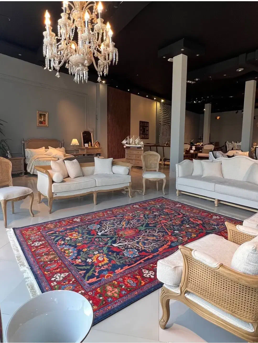 قالی ۱۴۰رج بهشت بیجار|فرش|تهران, هروی|دیوار