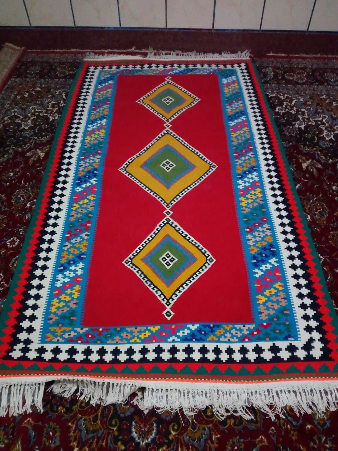 گلیم|گلیم، جاجیم، گبه|یاسوج, |دیوار