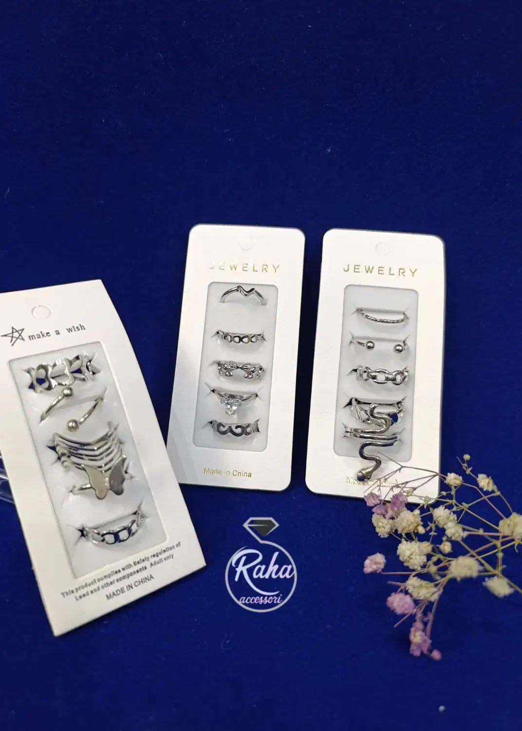 پک انگشتر 5تایی|جواهرات|کرمانشاه, |دیوار