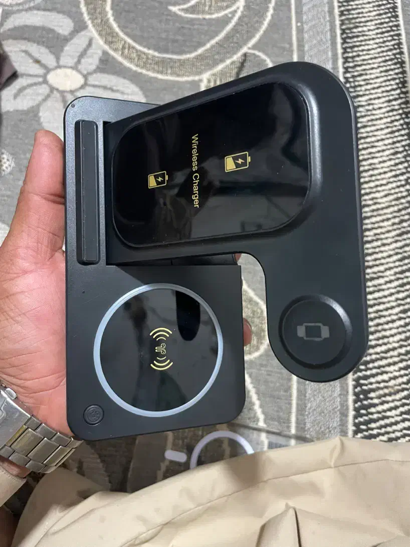 شارژر وایرلس سه کاره|لوازم جانبی موبایل و تبلت|ایرانشهر, |دیوار