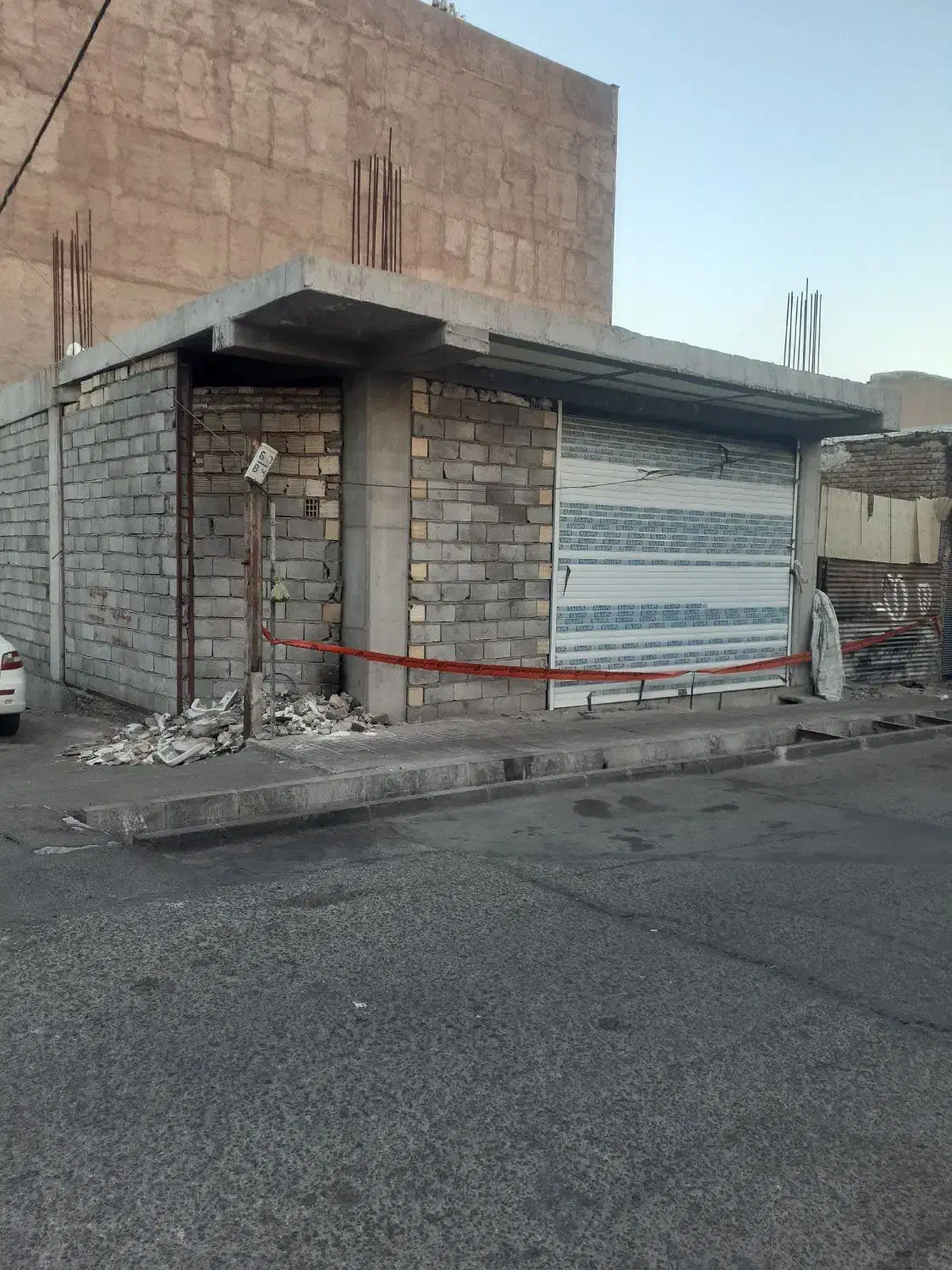 ساختمان نیمه کاره زمین ۱۶۵ متر|فروش زمین و ملک کلنگی|زنجان, |دیوار