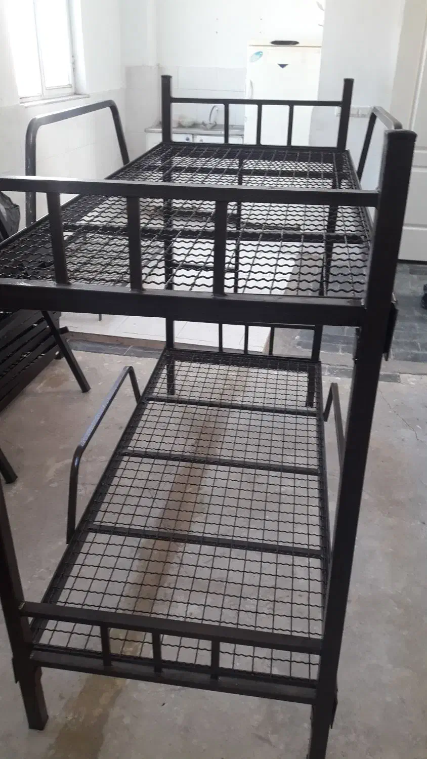 تختخواب دوطبقه فلزی|تخت و سرویس خواب|تبریز, |دیوار