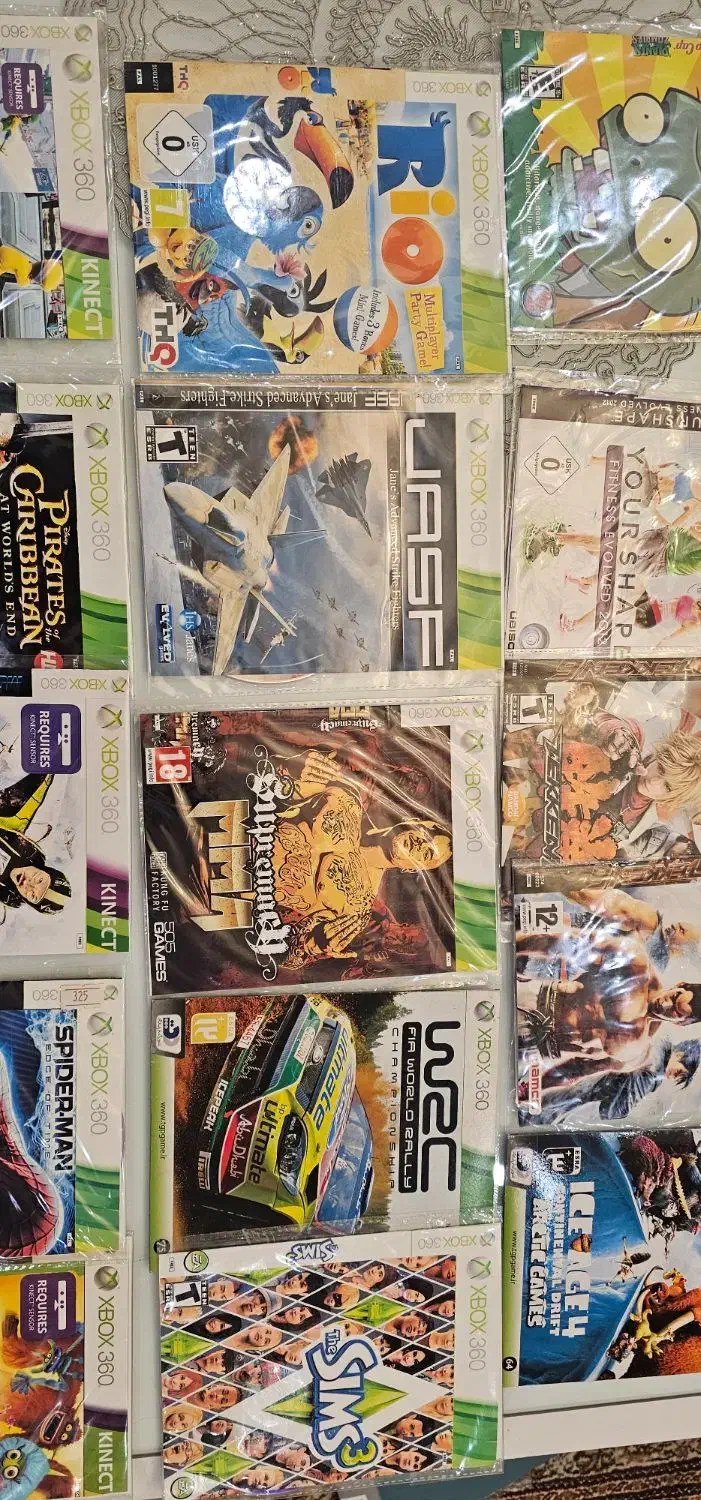 فروش ۱۵ بازی ایکس باکس ۳۶۰ مدل کینکت|کنسول، بازی ویدئویی و آنلاین|تهران, شادمان|دیوار