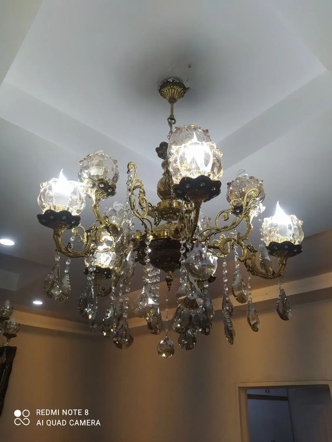 لوستر|لوستر و چراغ آویز|تبریز, |دیوار