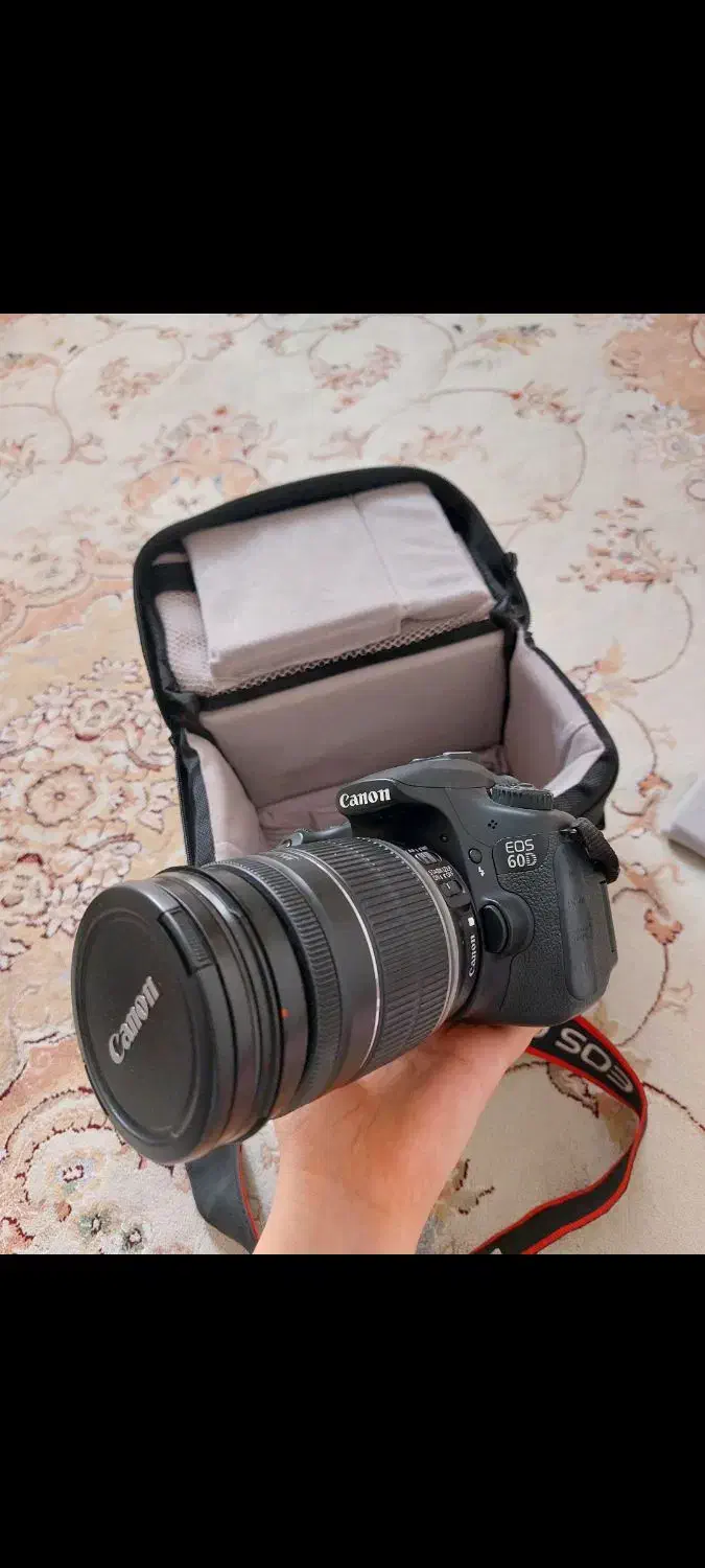 دوربین کنون  60D  مصرف شخصی|دوربین عکاسی و فیلم‌برداری|ری, دیلمان|دیوار