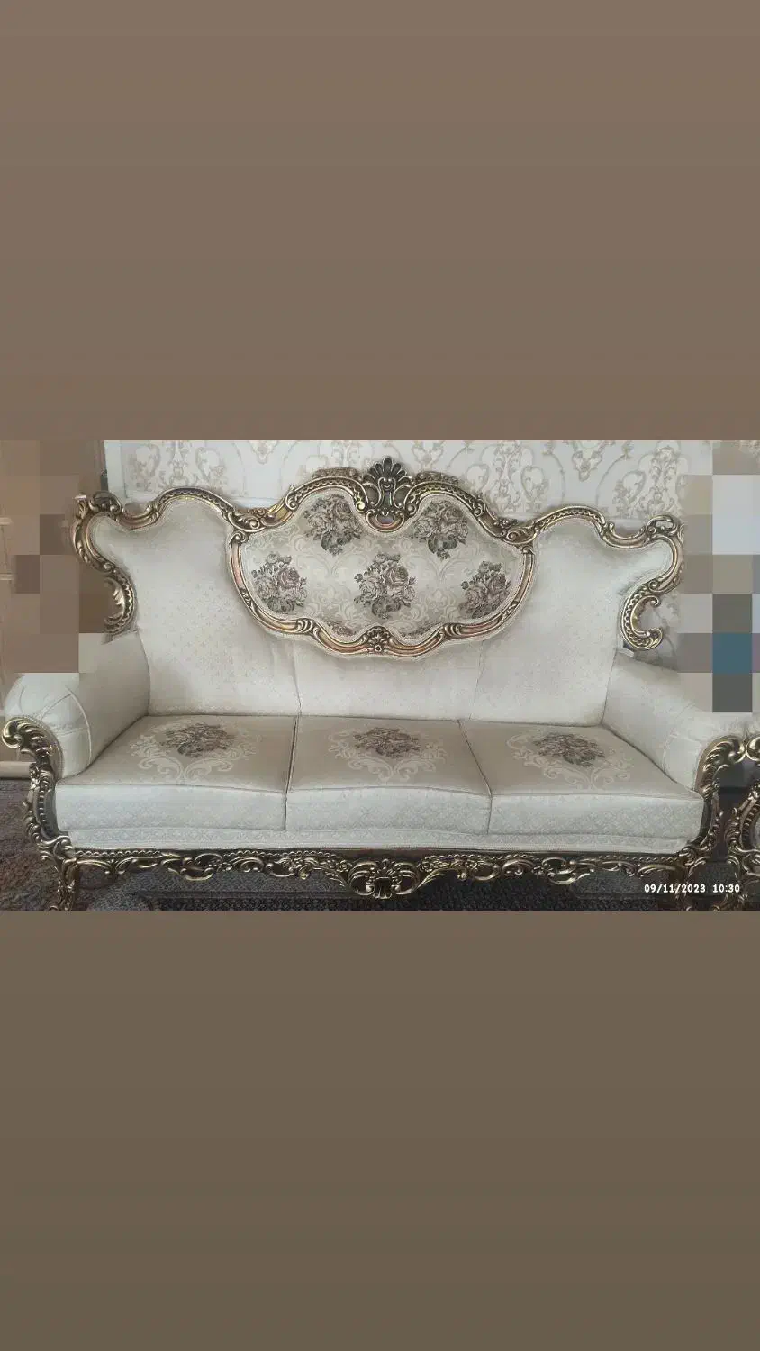 مبل سلطنتی|مبلمان خانگی و میز عسلی|یاسوج, |دیوار