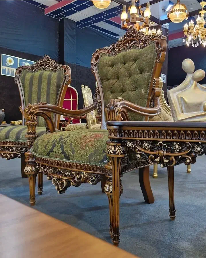 مبل تمام چوب مدل خاطره زرین چوب|مبلمان خانگی و میز عسلی|اردبیل, |دیوار