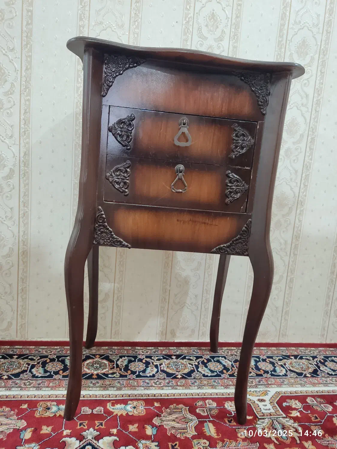 میز تلفن دو کشویی|میز تلفن|تبریز, |دیوار