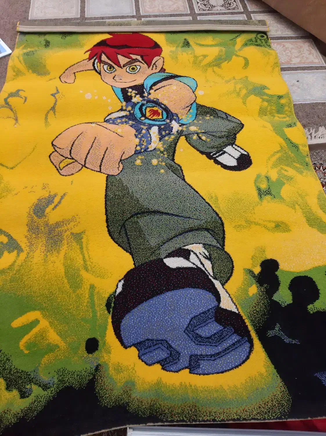 گلیم فرش ۴ متری|گلیم، جاجیم، گبه|بومهن, |دیوار