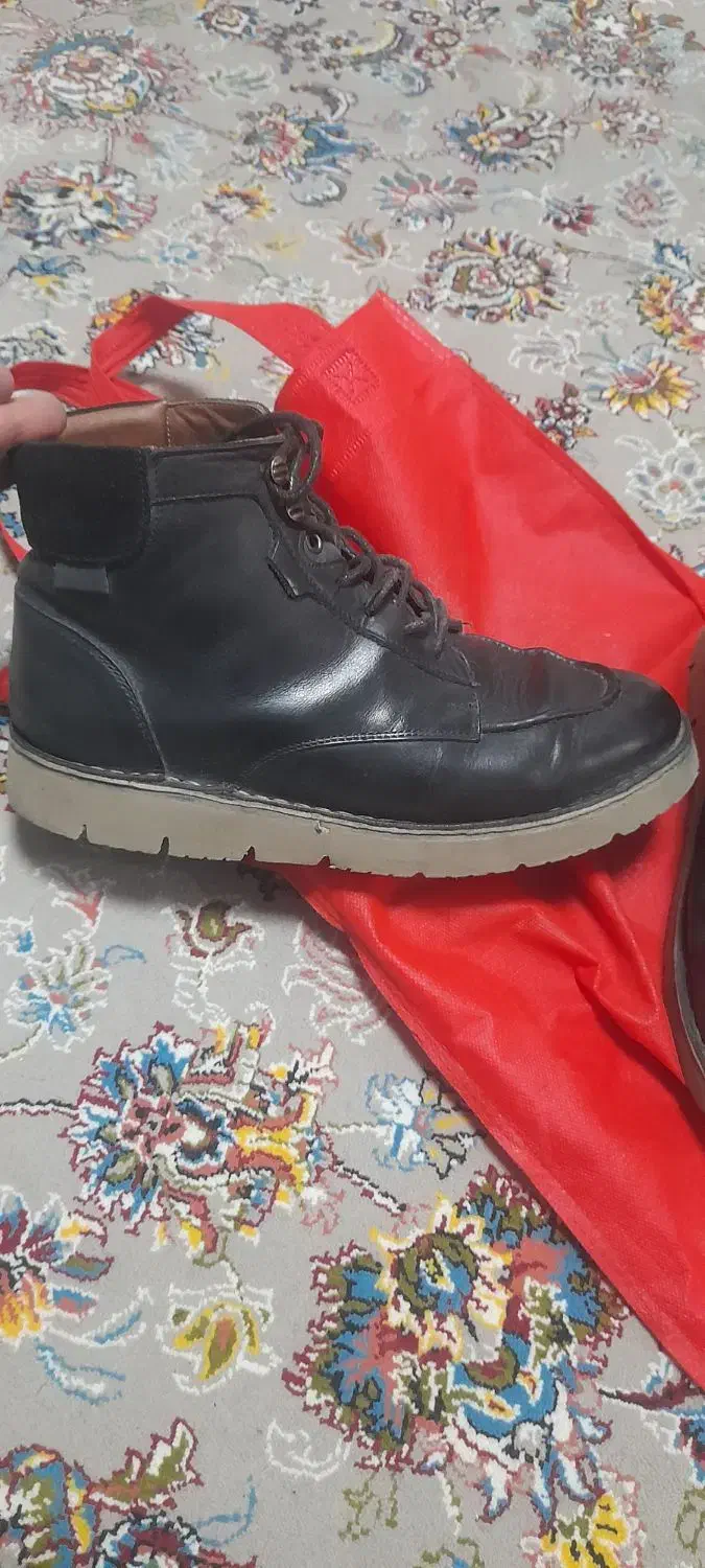 بوت ۴۱ کلاسیک و اورجینال چرم|کیف، کفش، کمربند|اهر, |دیوار