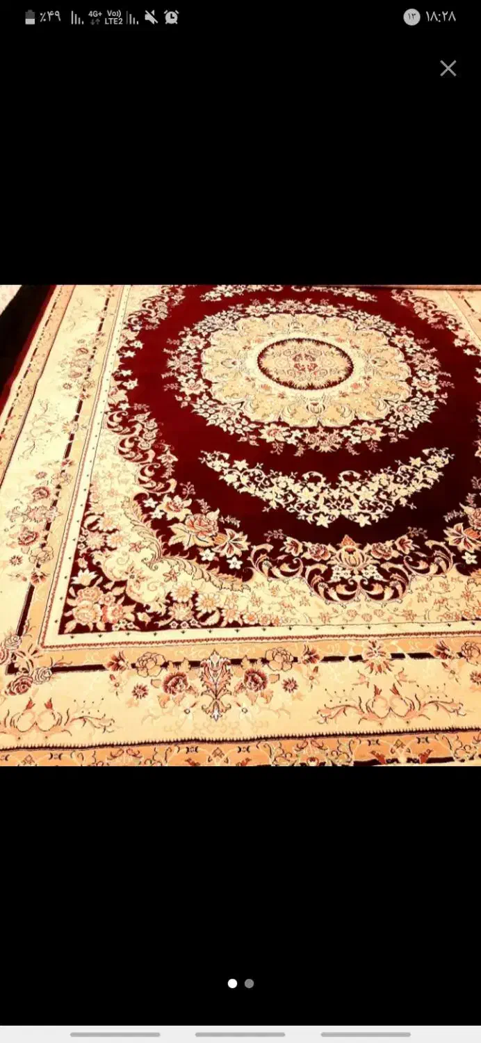 تعدادی فرش استاندارد در حد نو کاملا سالم و کم کار|فرش|فولادشهر, C3|دیوار