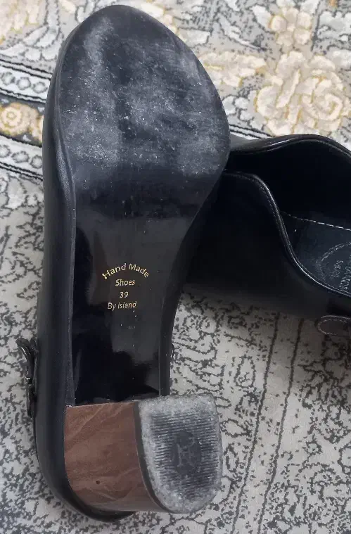 کفش پاشنه چوبی سایز ۳۹|کیف، کفش، کمربند|کاشان, قطب راوندی|دیوار