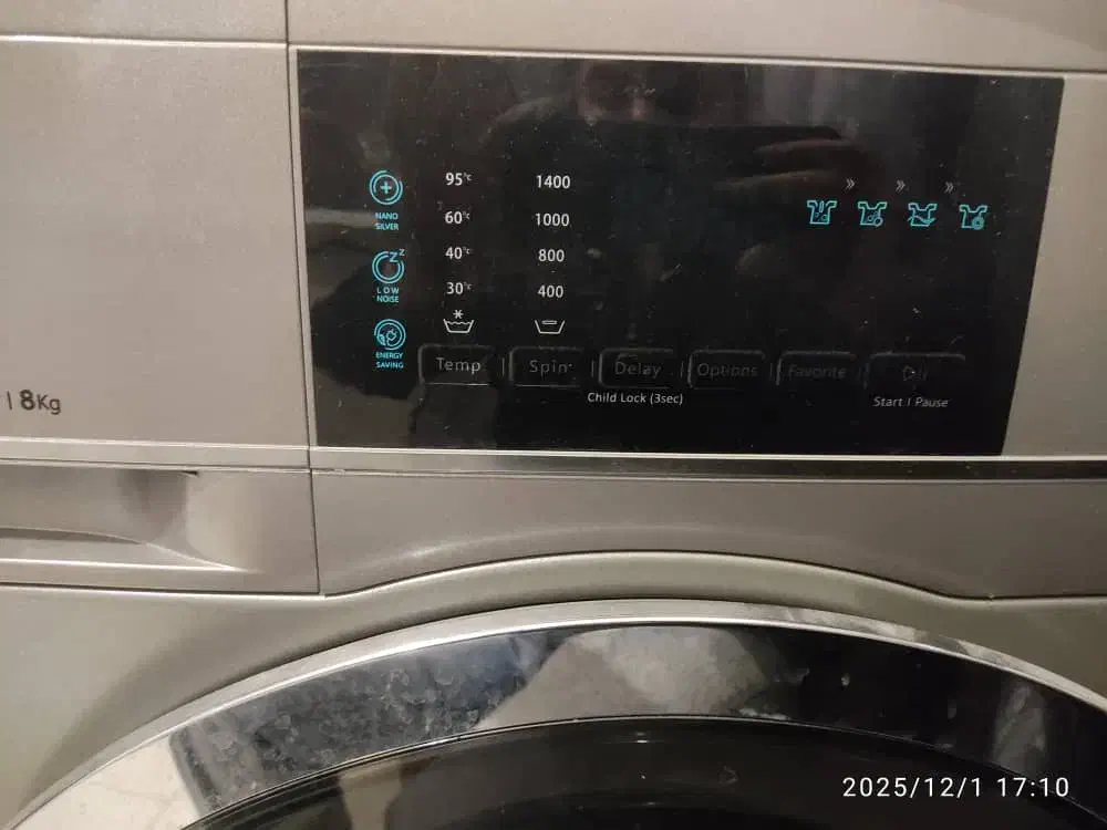 لباسشویی دوو هشت کیلو .قیمت 25 تومان|ماشین لباسشویی و خشک‌کن لباس|اندیشه, اندیشه فاز ۱|دیوار