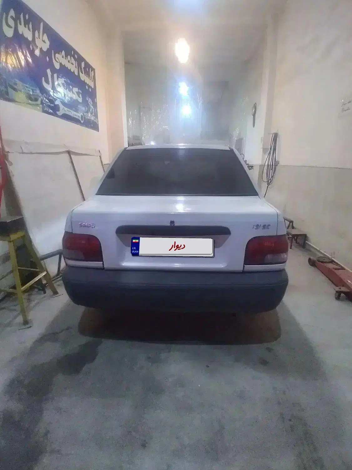 پراید ۸۷ سفید|خودرو سواری و وانت|ملایر, |دیوار