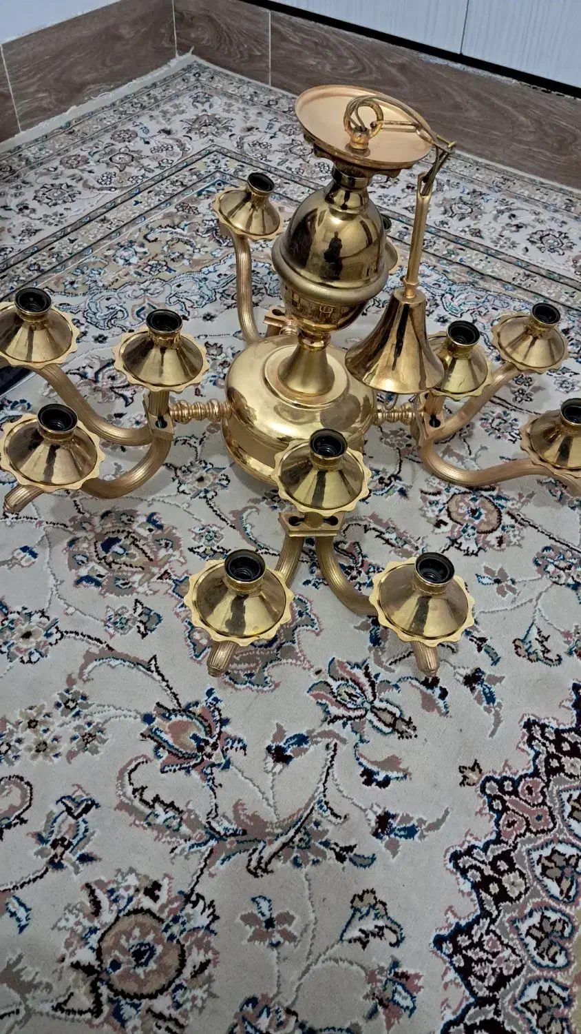 فروش لوستر در حد نو|لوستر و چراغ آویز|آباده, |دیوار