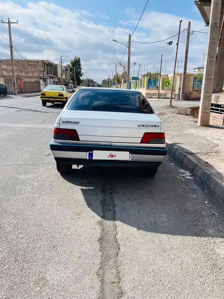 پژو405 مدل 89 دوگانه کارخانه|خودرو سواری و وانت|بم, |دیوار