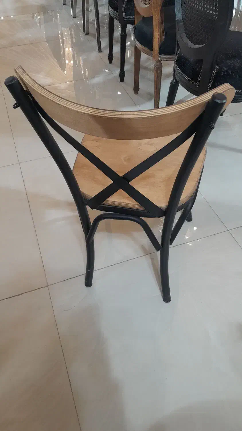 صندلی چوب و فلز مدل داراب/تالار|عمدهفروشی|آمل, |دیوار