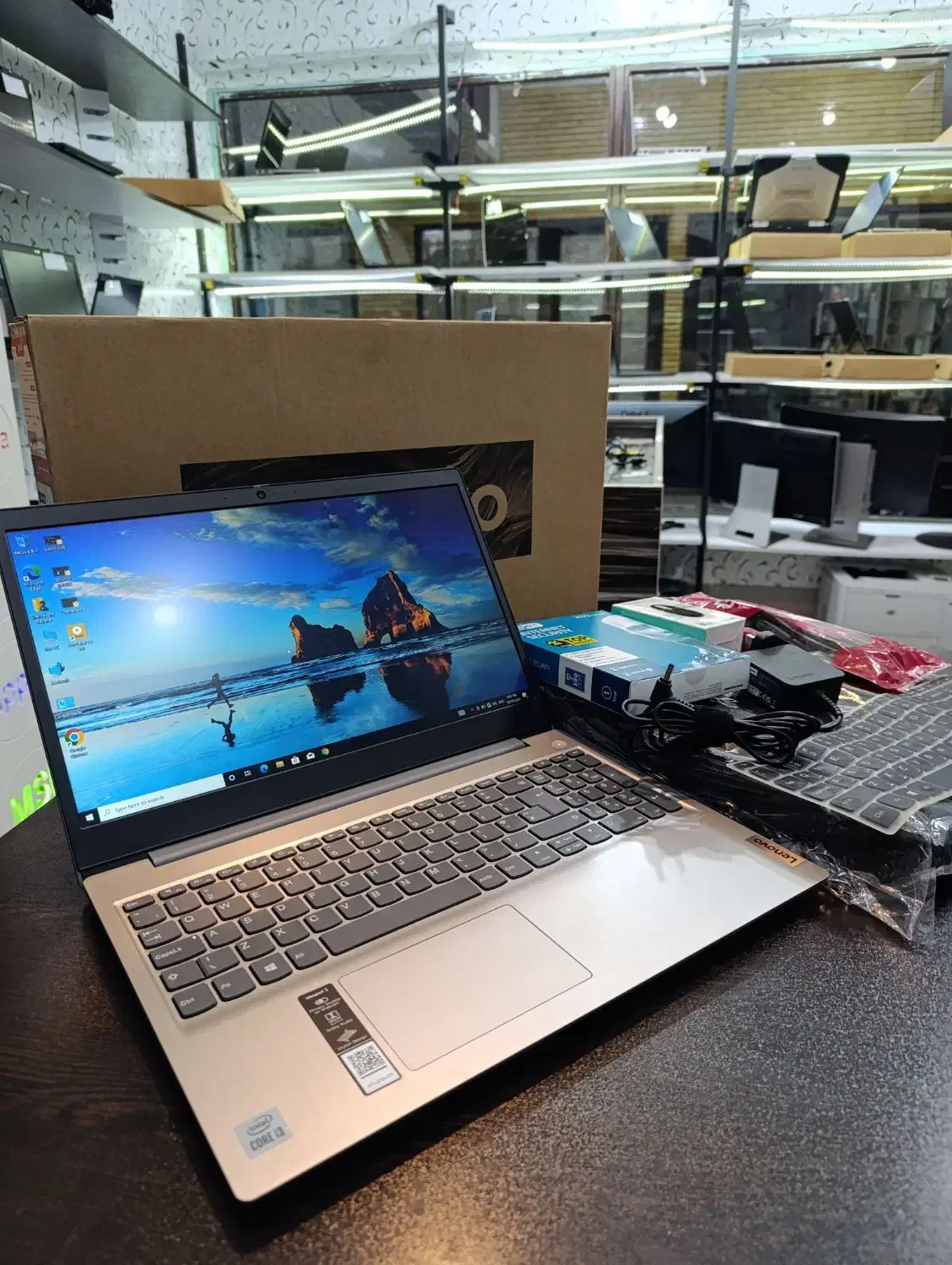 لپتاپ لنووcori5نسل10 رم8صحفه تاچ وقلم نوری|رایانه همراه|شهرکرد, |دیوار