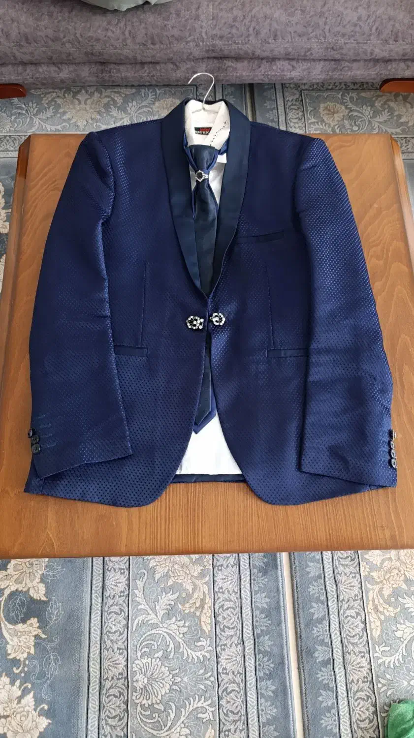 کت شلوار مردانه رنگ سرمه ای|لباس|شاهدشهر, |دیوار