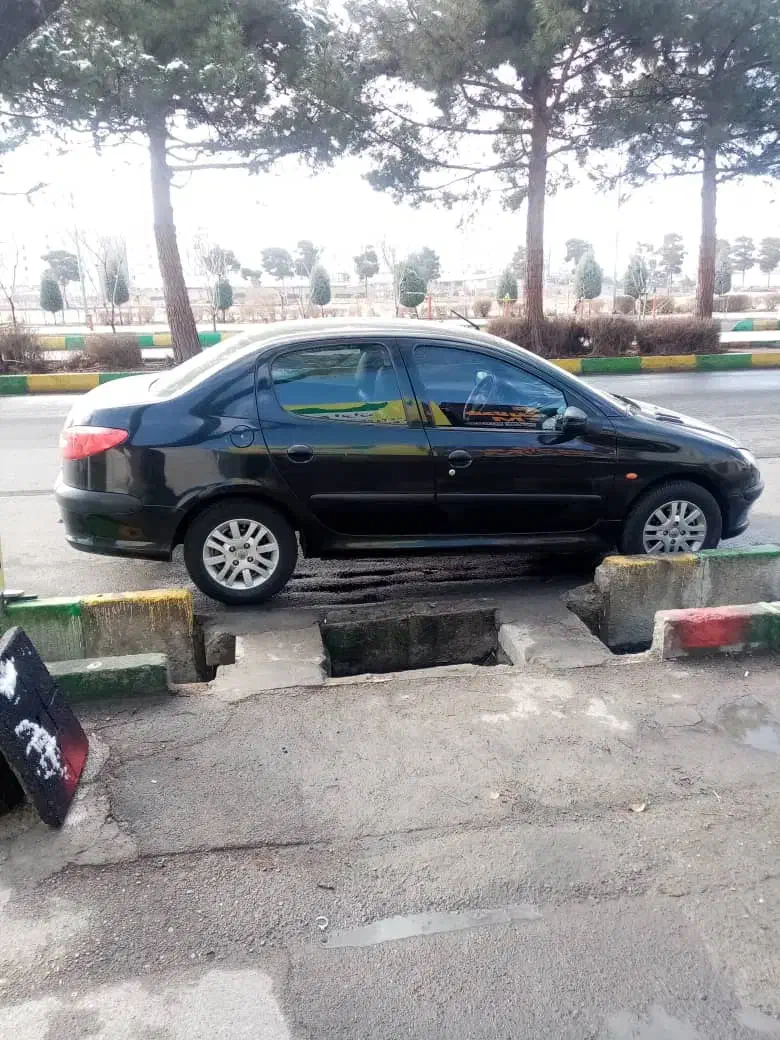 206اس دی وی 8 مدل93|خودرو سواری و وانت|فردیس, منظریه|دیوار