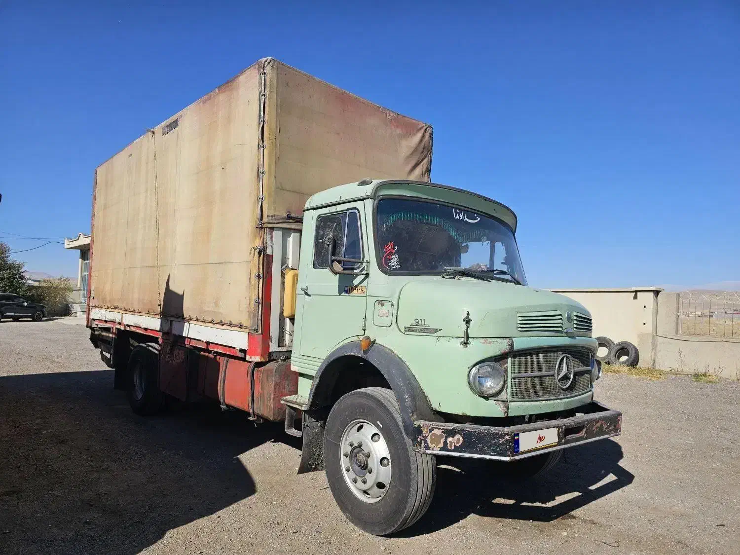 ۹۱۱ مدل ۵۷ مسقف چادری|خودرو سنگین|بستان آباد, |دیوار