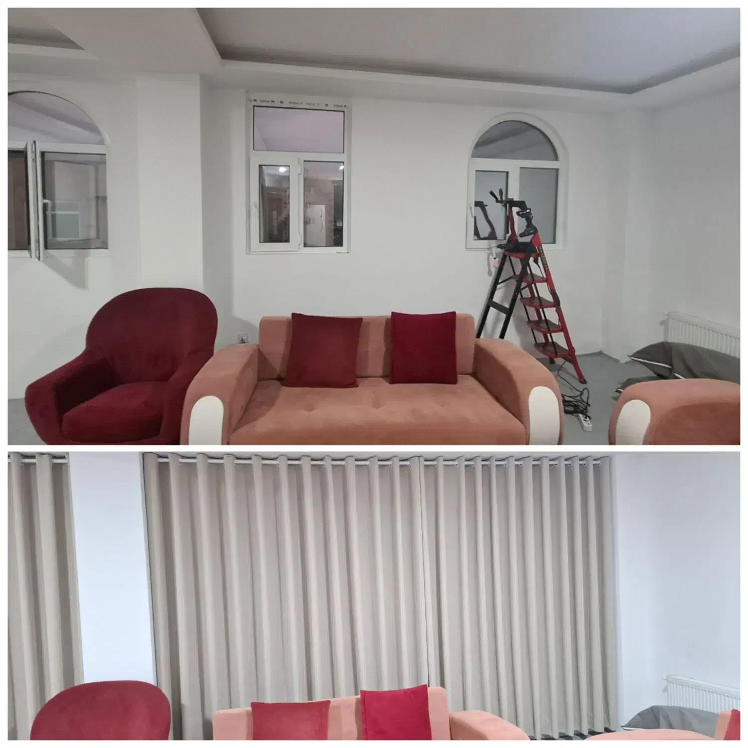 نصاب پرده و دریل کاری|خدمات پیشه و مهارت|بجنورد, |دیوار