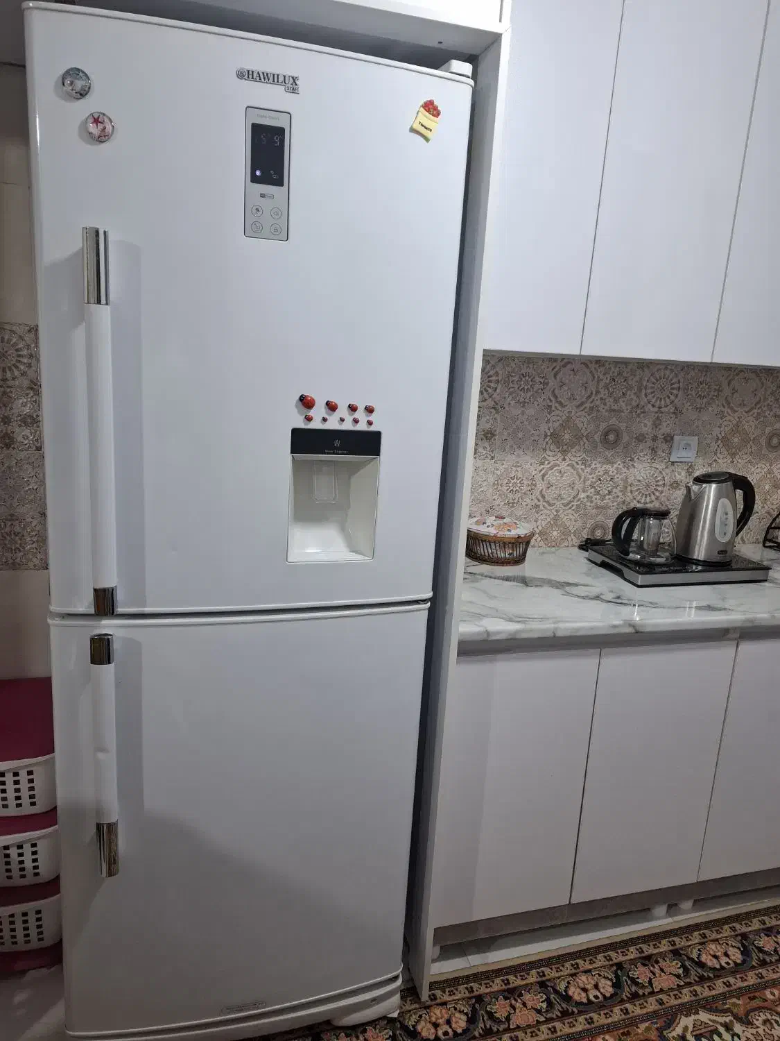 یخچال در حد نو چهار سال کارکرد.کاملا سالم|یخچال و فریزر|تنکمان, |دیوار