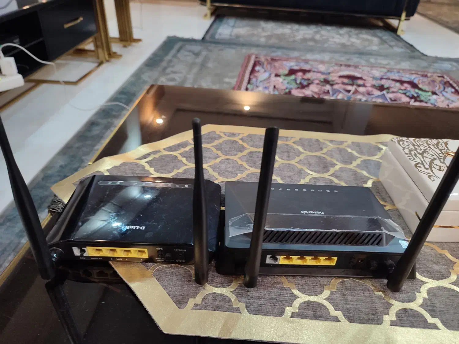 مودم adsl اینترنت مدل دیلینک ۲ انتن نو|مودم و تجهیزات شبکه|مشهد, احمدآباد|دیوار