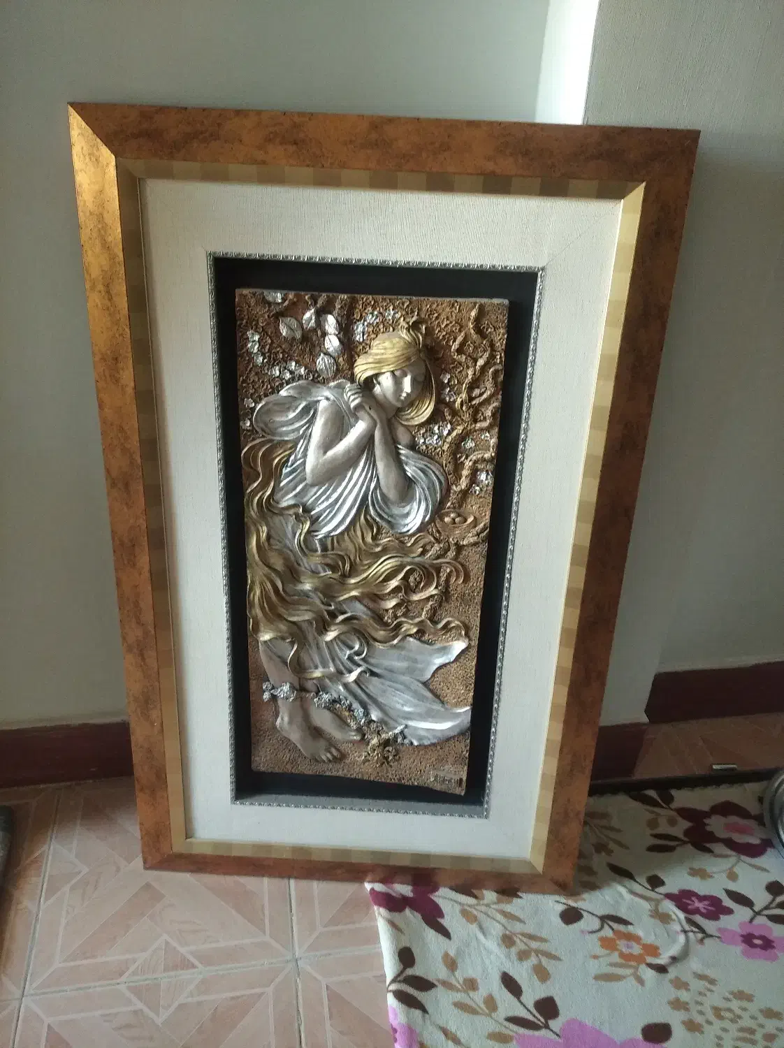 تابلو طلاکوب|تابلو، نقاشی، عکس|خرمآباد, |دیوار