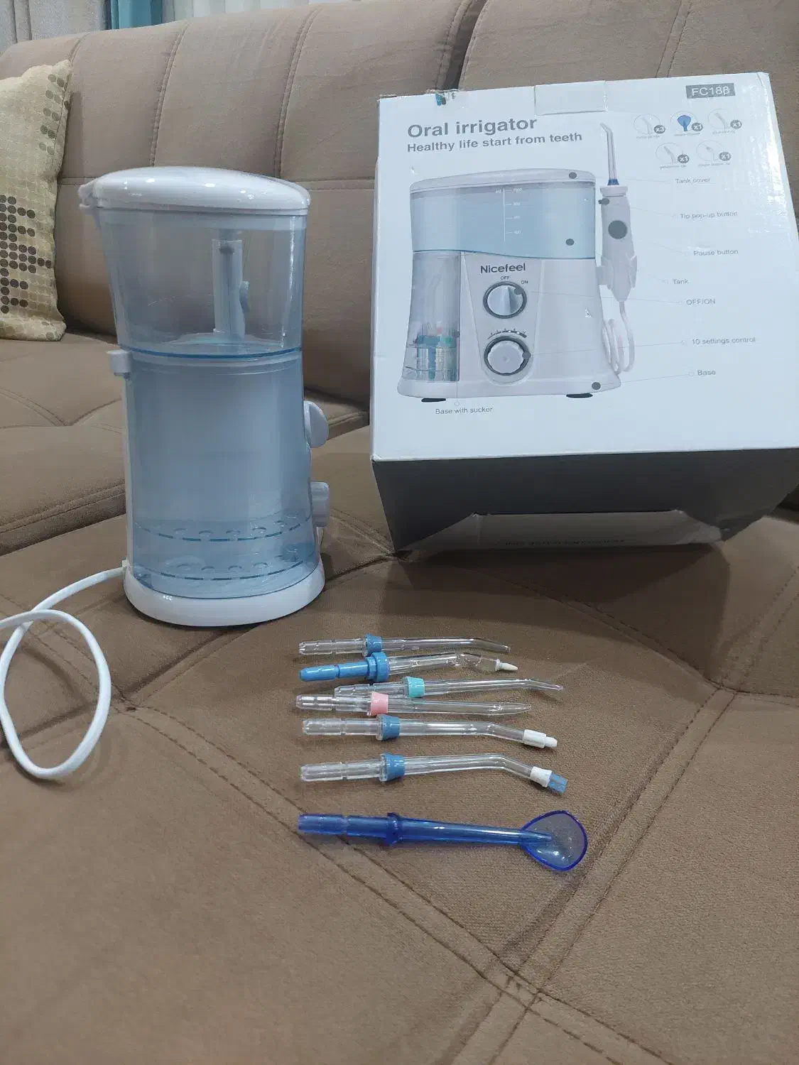 دستگاه شست و شوی دهان و دندان نایس فیل|آرایشی، بهداشتی، درمانی|گنبد کاووس, |دیوار