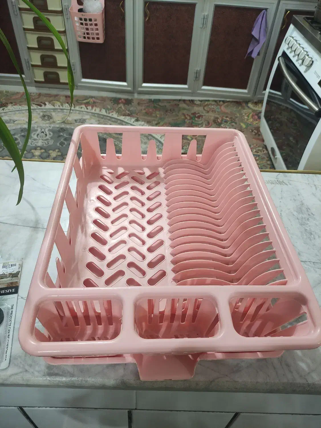 آشپزخونه|آب‌چکان و نظم‌دهنده ظروف|نجف‌آباد, منتظری شمالی|دیوار