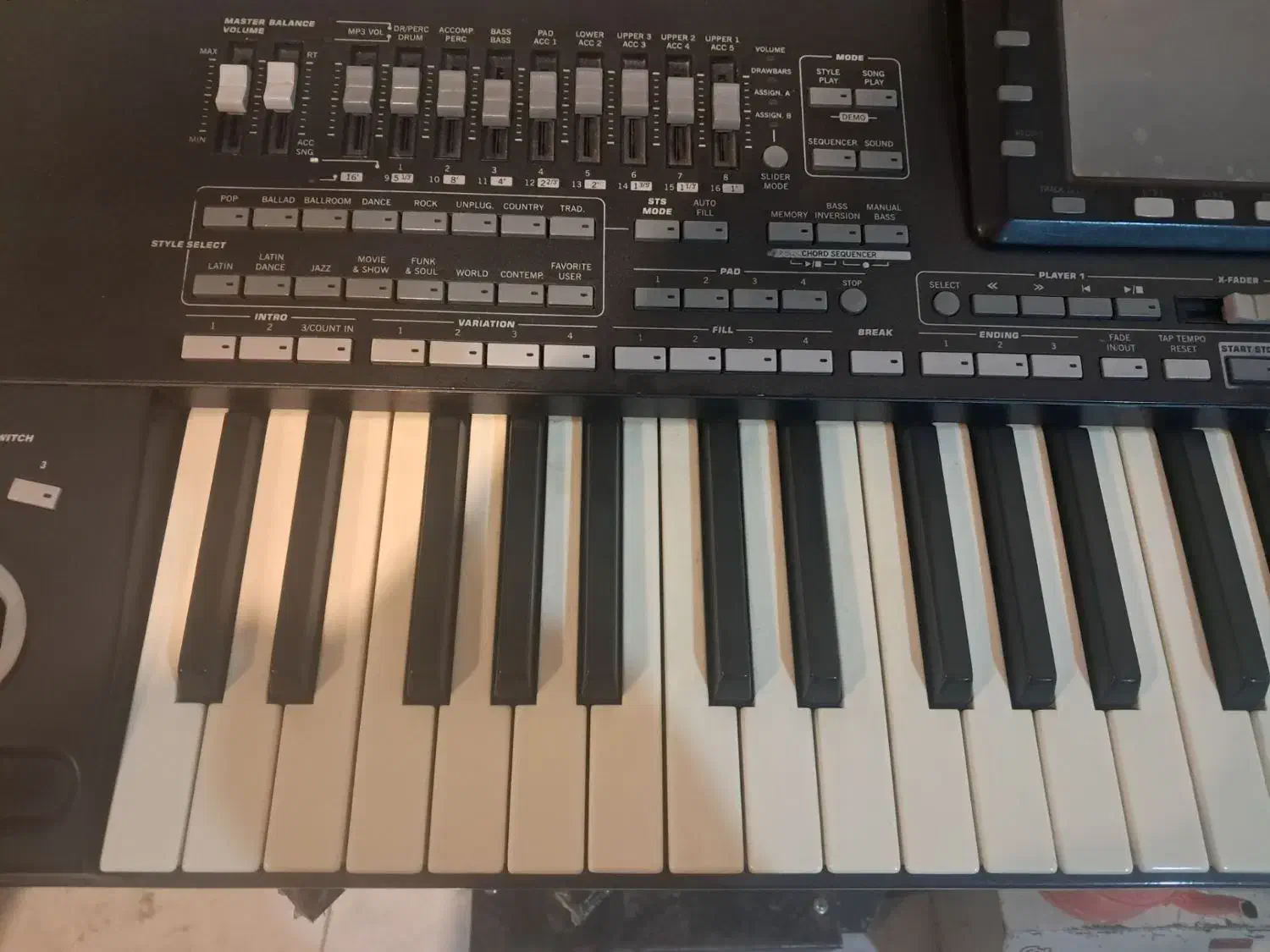 ارگ pa3x|پیانو، کیبورد، آکاردئون|تبریز, |دیوار