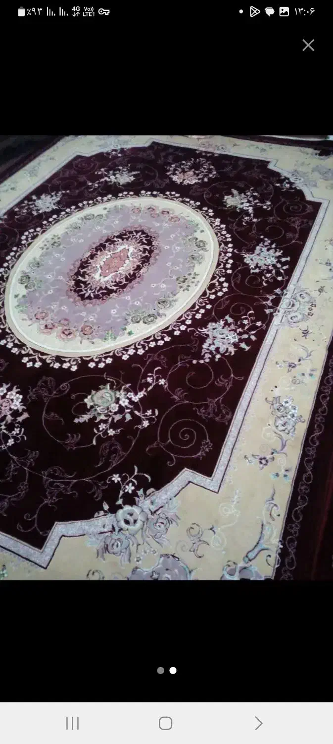 یک  فرش ۱۲ متری و یک ۹ متری|فرش|نسیم‌شهر, |دیوار