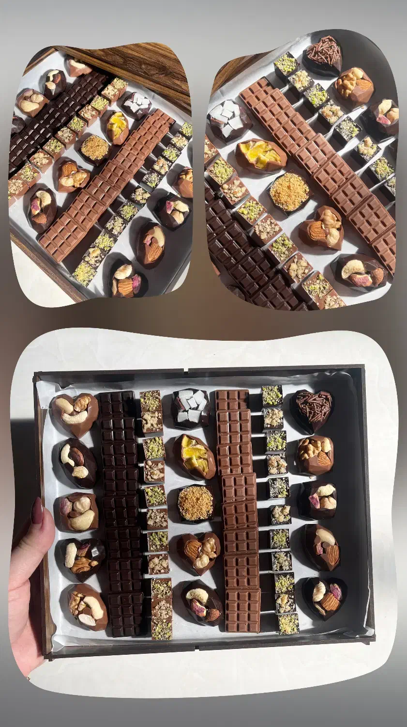 شکلات دست ساز|خوردنی و آشامیدنی|هشتگرد, هشتگرد قدیم|دیوار