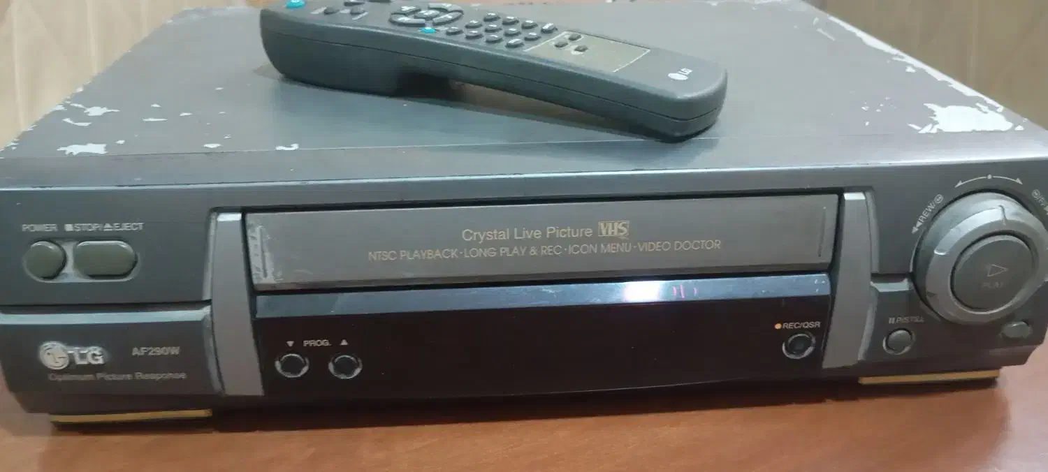 ضبط و پخش دکترویدئو LG به همراه نوار برگردان برقی|پخشکننده DVD و ویدیو|مشهد, عبادی|دیوار