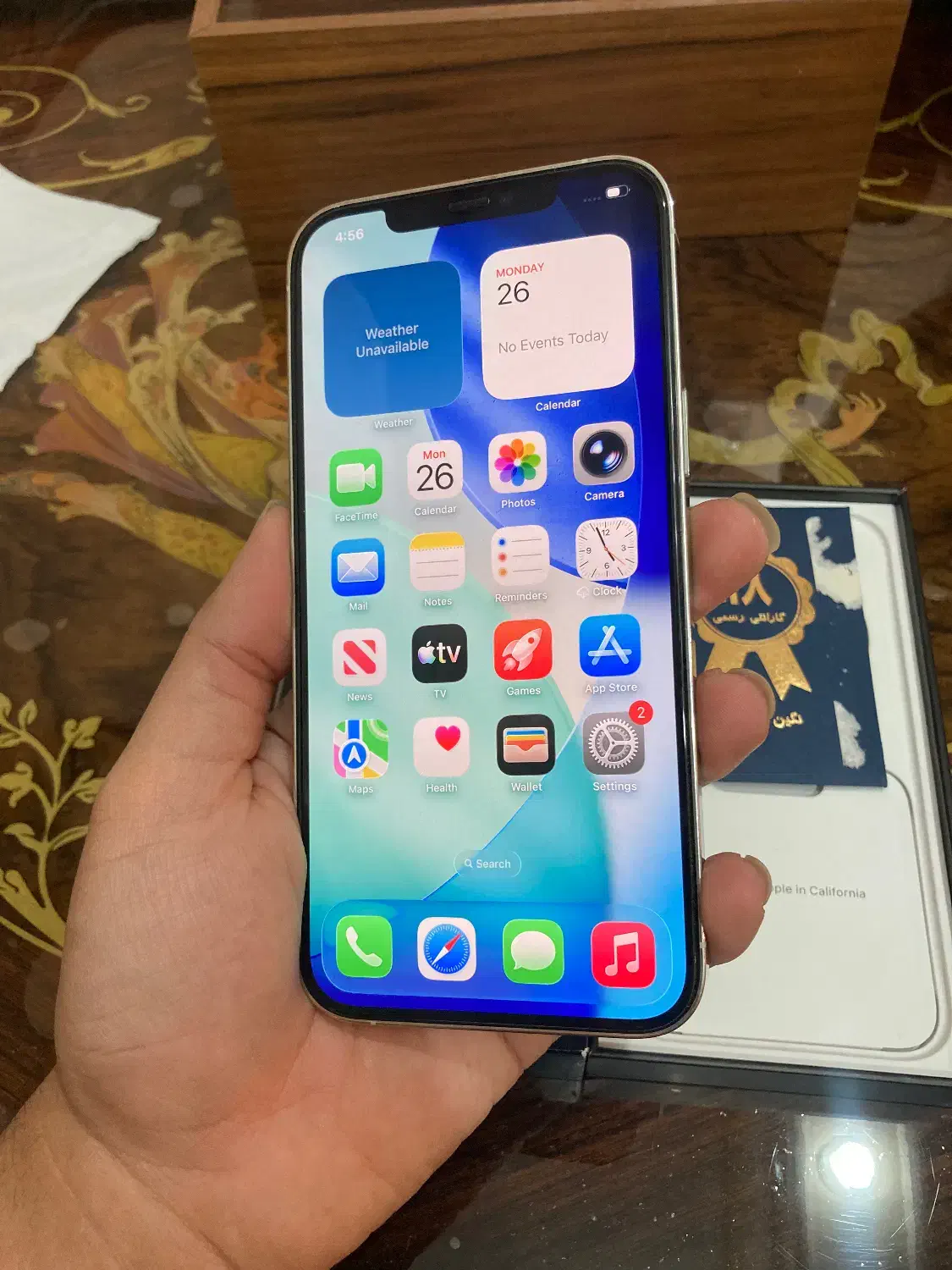 Apple iphone 12 pro max zaa 256g اپل دوسیم|موبایل|تهران, شهرک چیتگر|دیوار